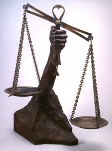 In today's America, increasingly the scales of truth and justice are more often driven by money than principle.